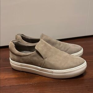 Tan Slip-On Shoes
